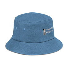 Denim bucket hat