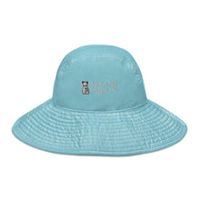 Wide brim bucket hat