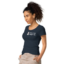 Women’s basic organic t-shirt ships in 23 days