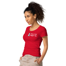 Women’s basic organic t-shirt ships in 23 days